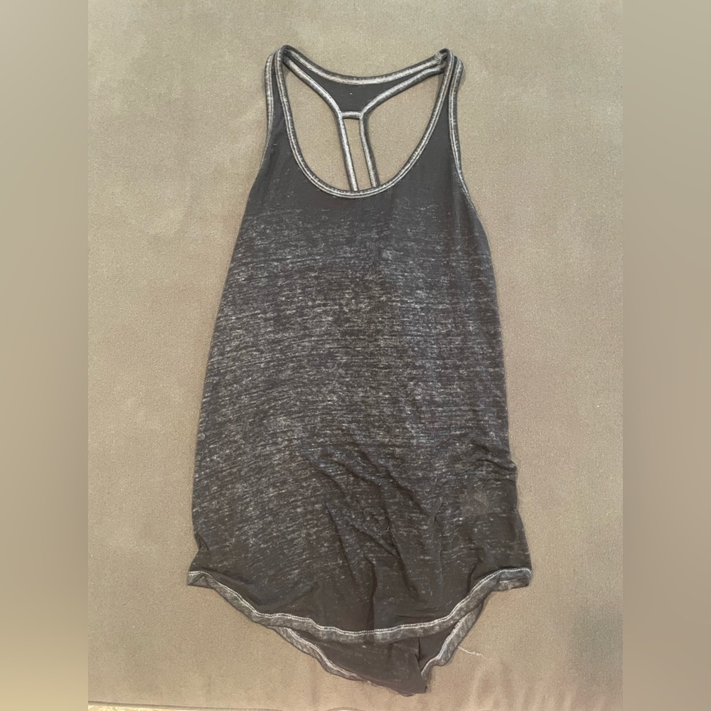 Black Oversized Tank Top